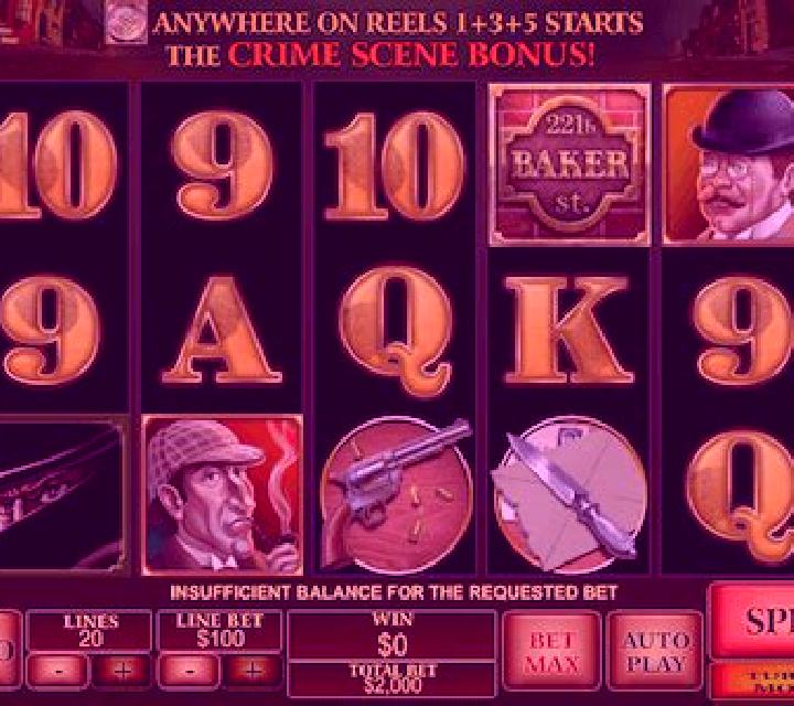 Sherlock Mystery slot machine