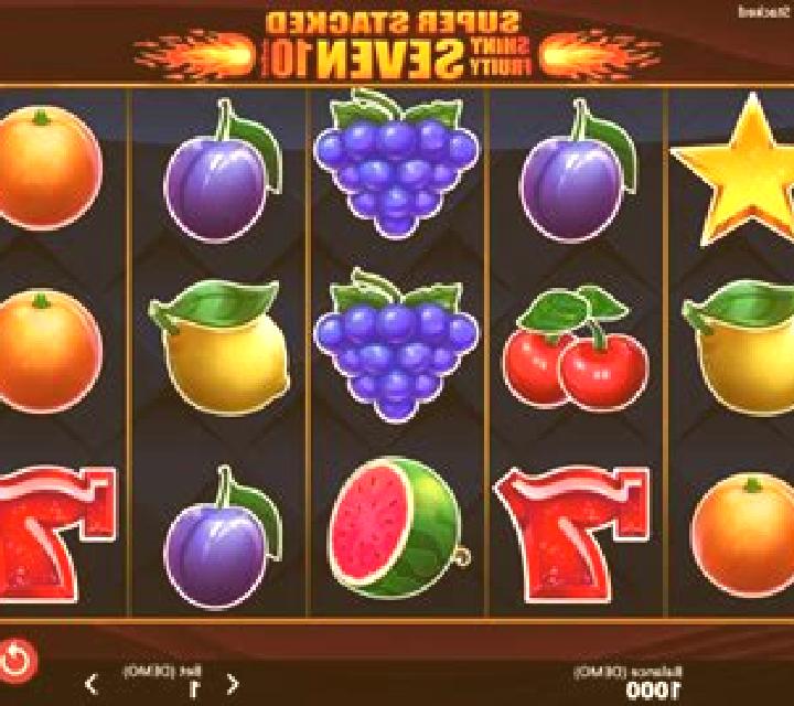 Shiny Fruits Seven 10 Lines Super Stacked slot game