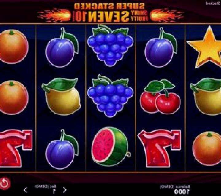 Shiny Fruits Seven 10 Lines Super Stacked slot machine