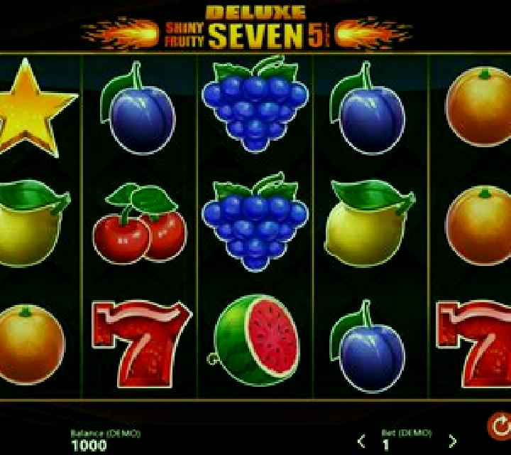 Shiny Fruity Seven 5 Lines slot machine