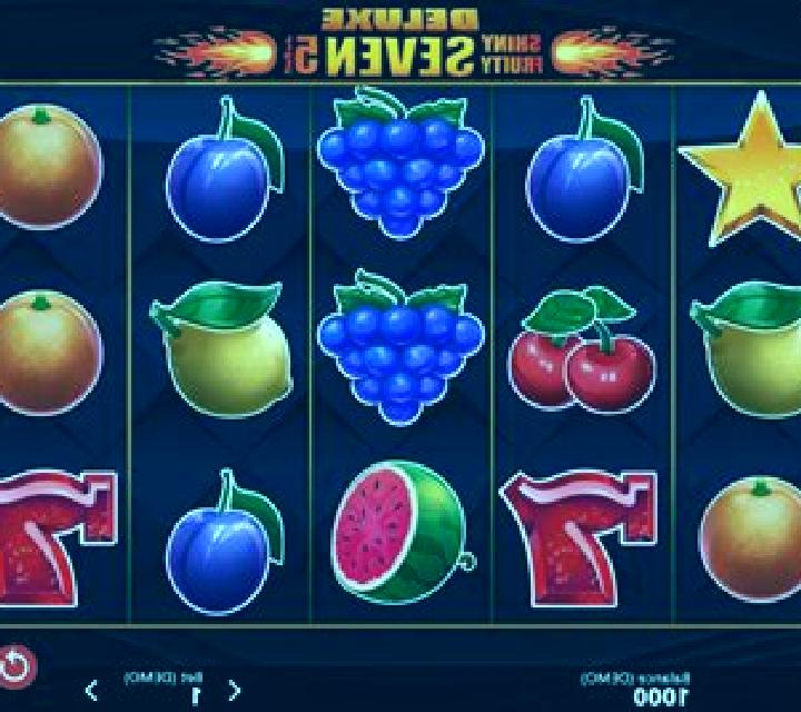Shiny Fruity Seven Deluxe 5 Lines slot