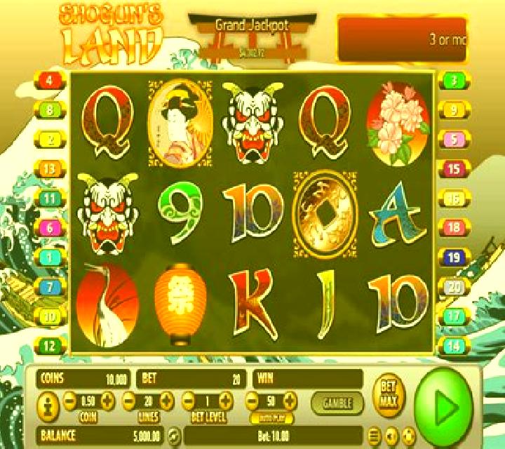 Shogun s Land online slot
