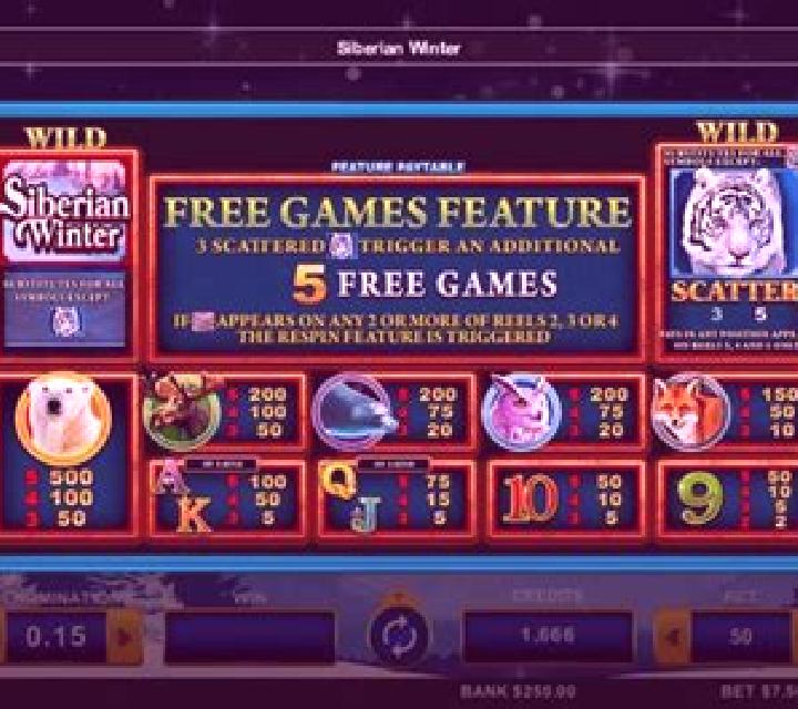 Siberian Winter slot