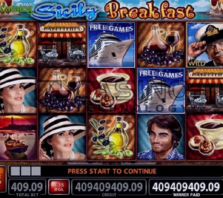 Sicily Breakfast slot