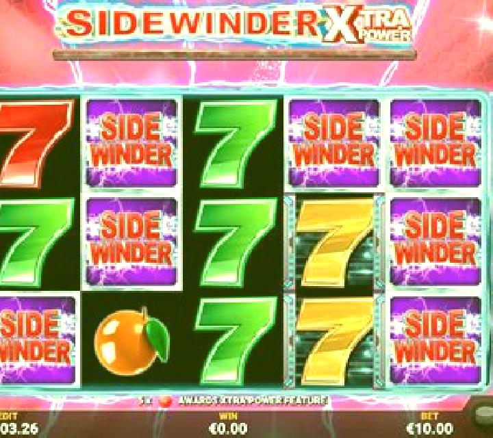 Sidewinder Xtra Power slot