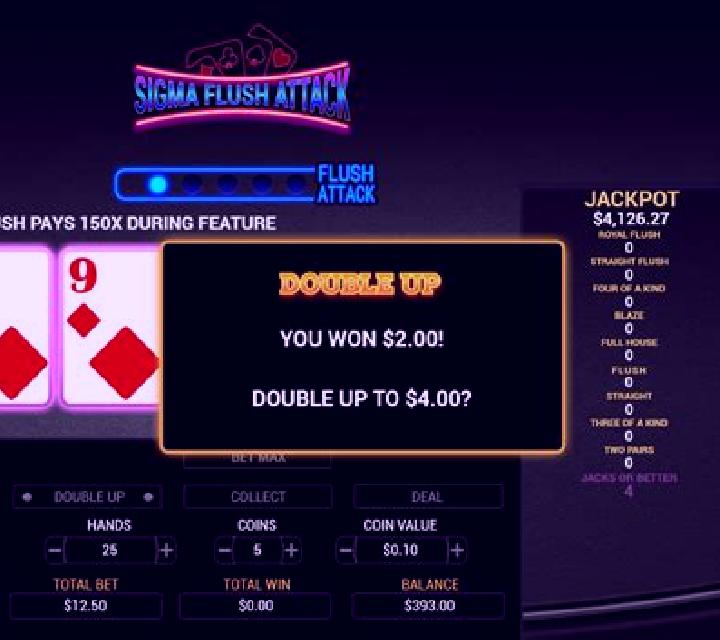 Sigma Flush Attack slot