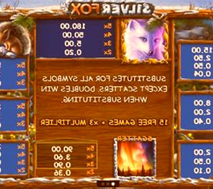 Silver Fox slot game