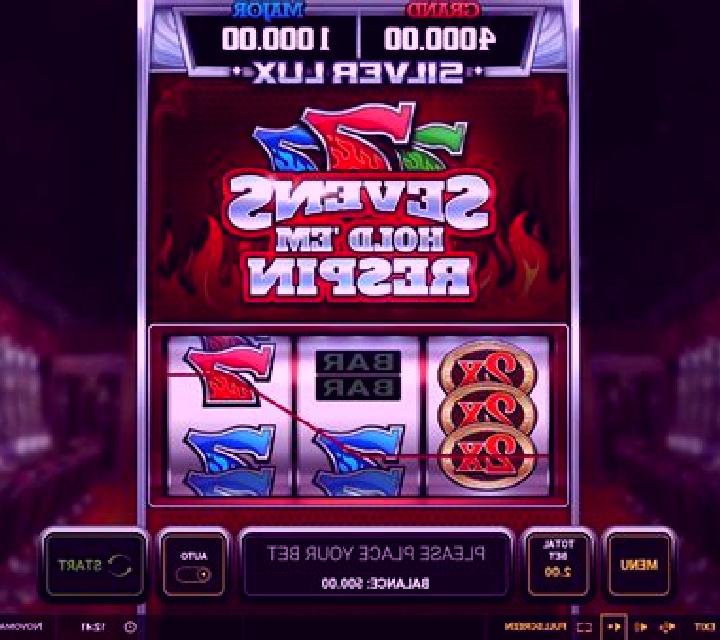 Silver Lux – Sevens Hold’em Respin slot machine