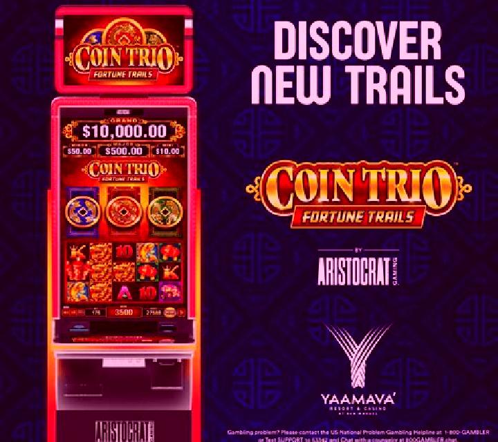 Silver Trails slot machine