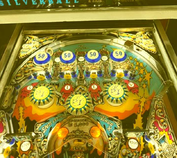 Silverball slot game