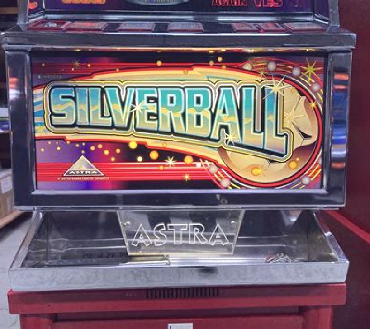 Silverball slot machine