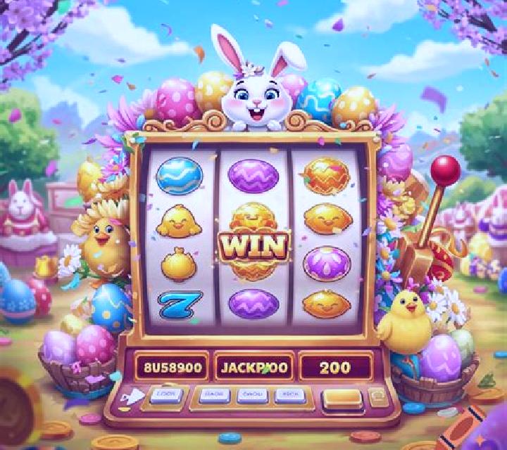 Simply Sevens Dice Easter slot machine