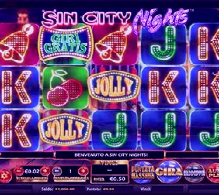 Sin City Nights slot machine