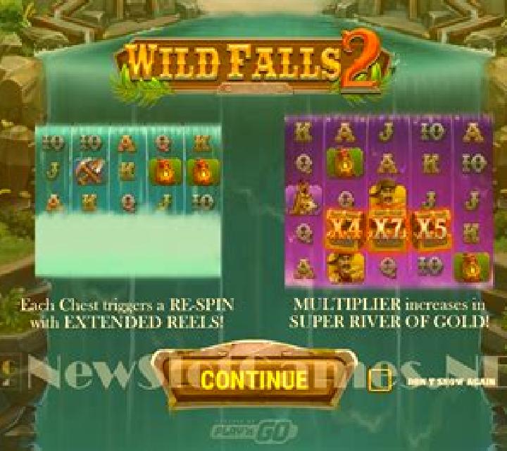 SIX STEPPER WILD FALLS online slot