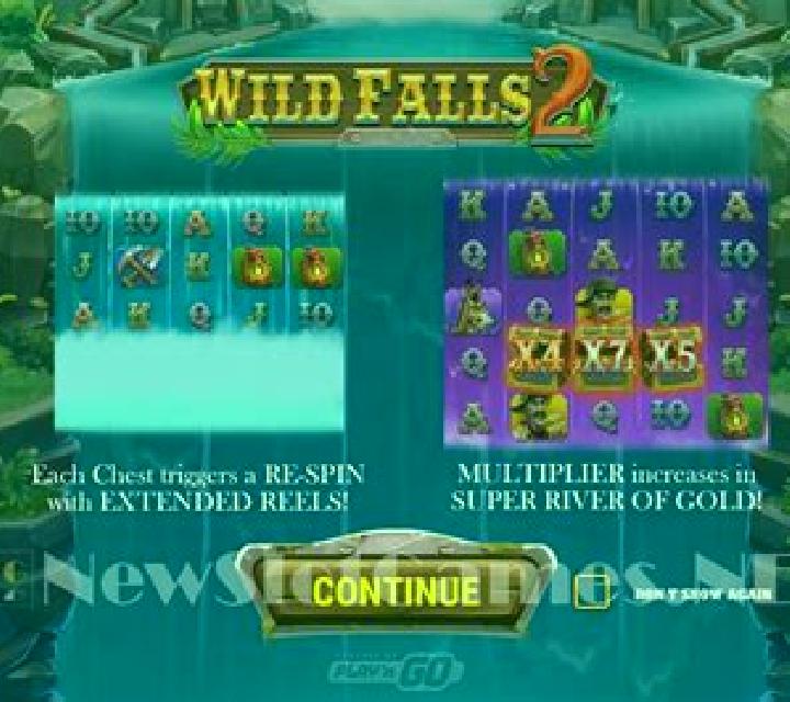 SIX STEPPER WILD FALLS slot