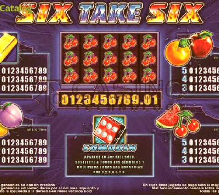 Six Take Six slot