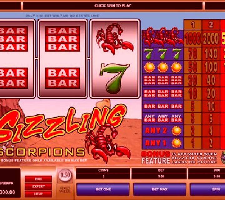 Sizzling Scorpions slot