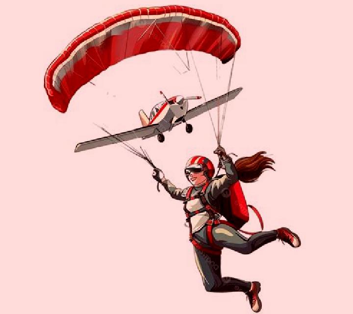 Skydiver slot game