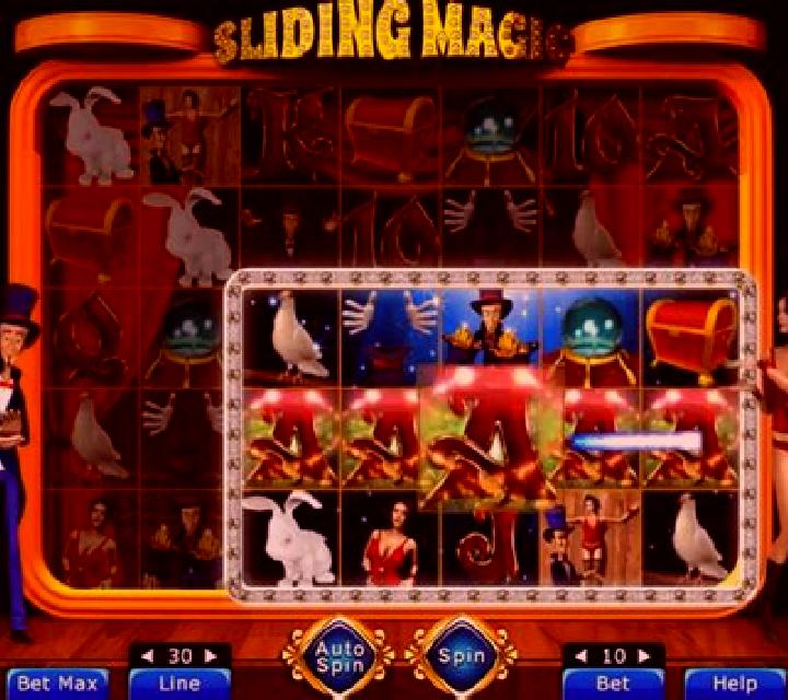 Sliding Magic slot