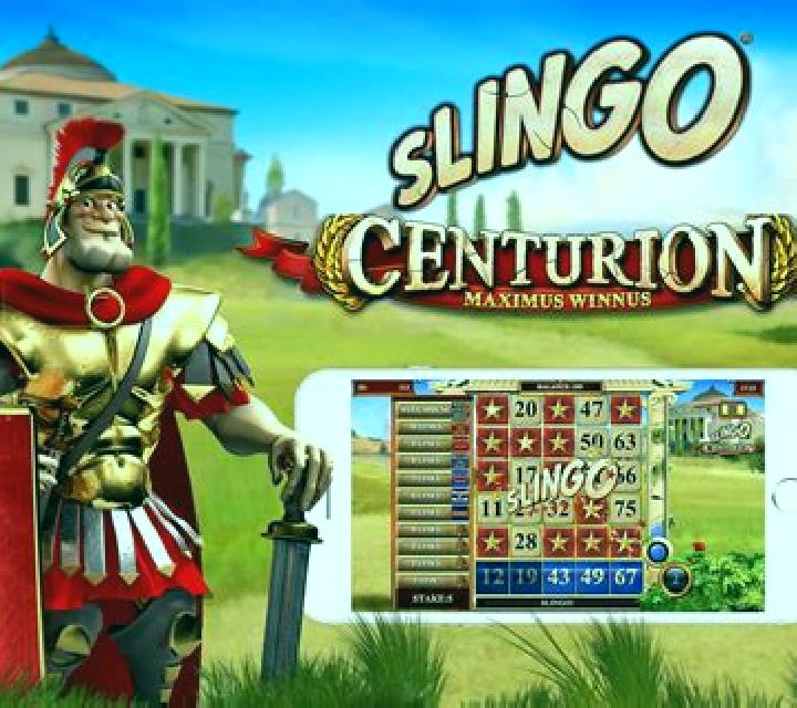 Slingo Centurion slot game