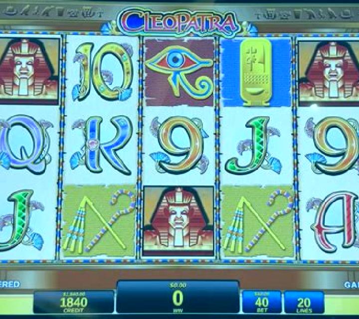 Slingo Cleopatra slot machine