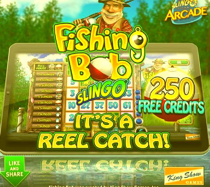 Slingo Fishing Bob slot game