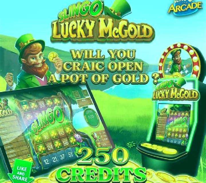 Slingo Lucky McGold online slot