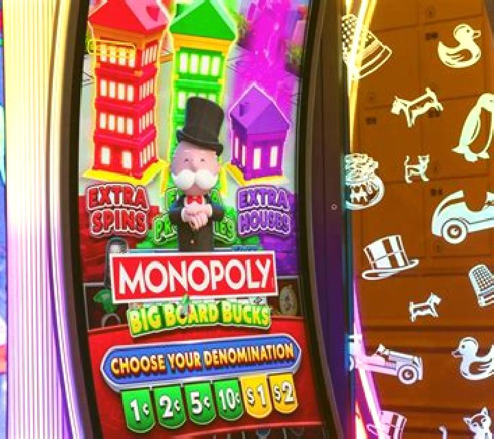 Slingo Monopoly slot machine
