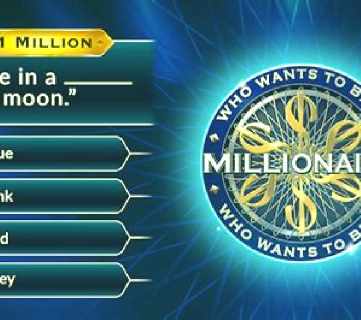 Slingo Who Wants to be a Millionaire slot game