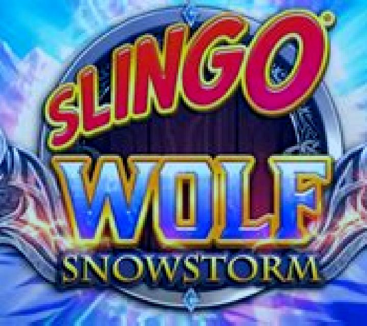Slingo Wolf Snowstorm slot machine