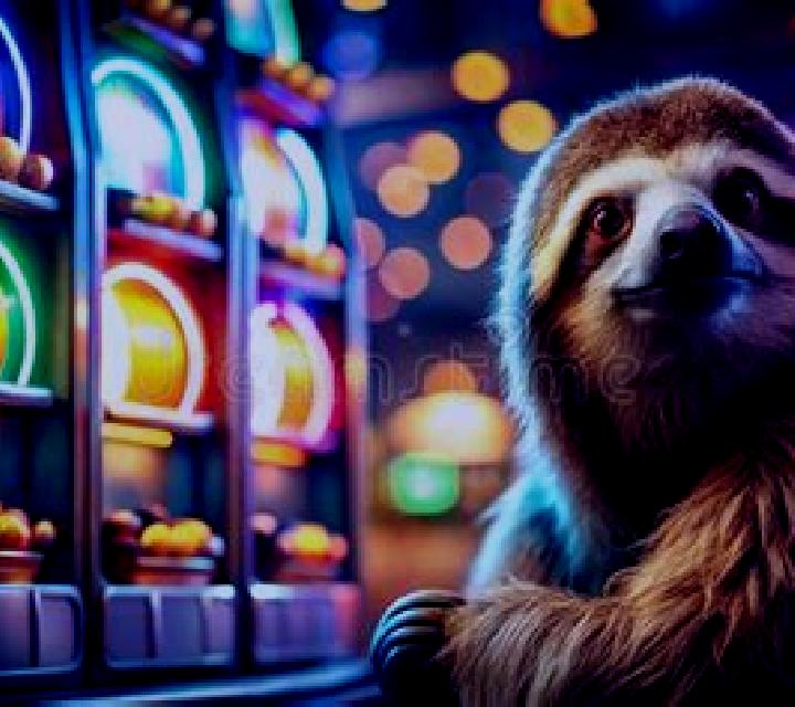 Sloth slot machine