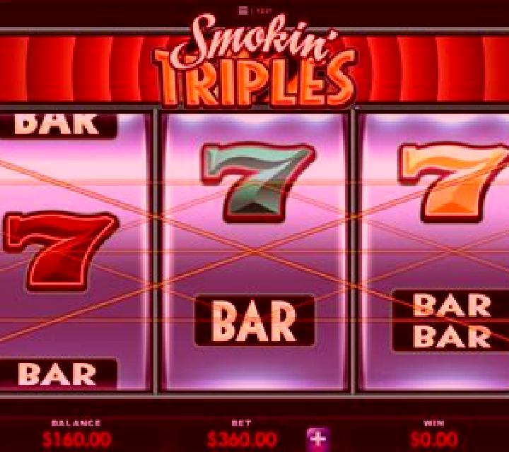 Smokin Triples slot game