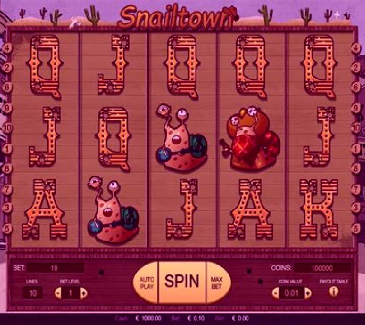 Snailtown slot game