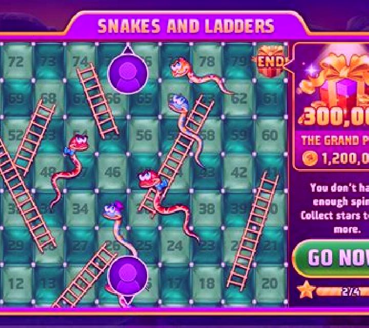 Snakes Ladders Pull Tab slot
