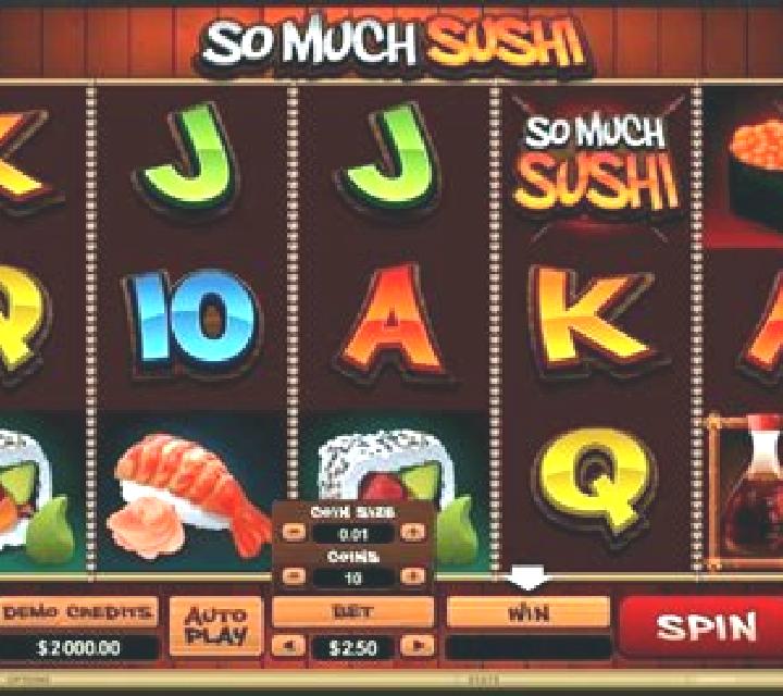 So Much Sushi slot machine