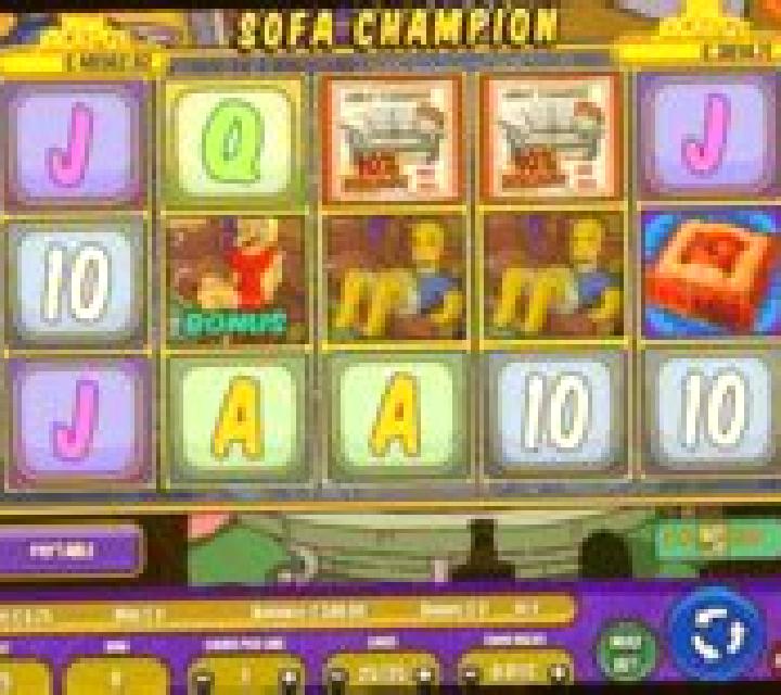 Sofa Champion online slot
