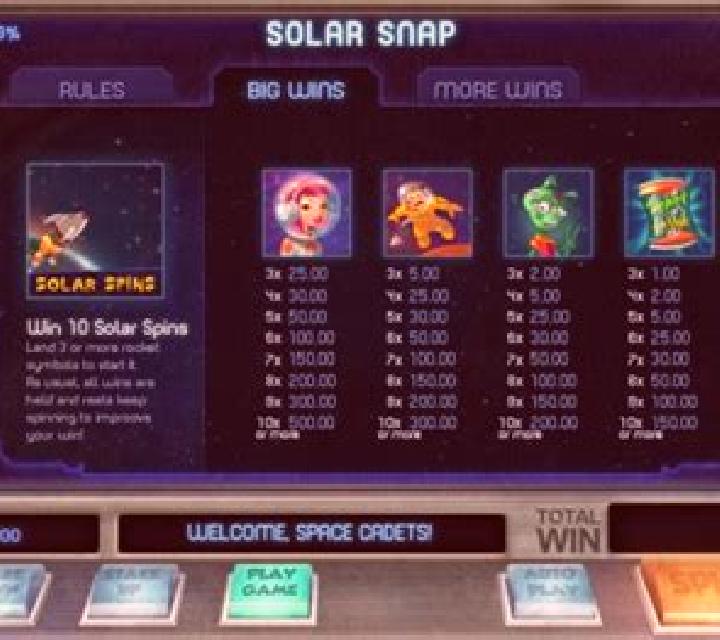 Solar Snap slot game