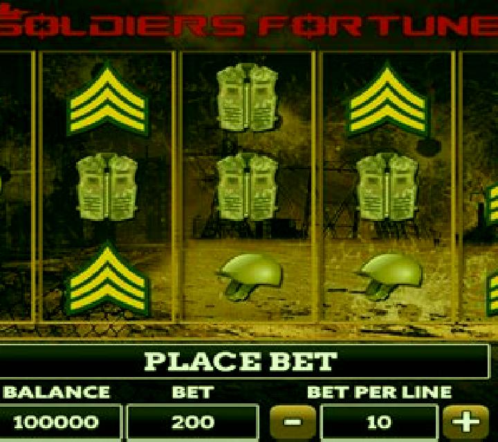 Soldiers Fortune slot machine