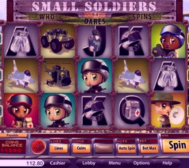 Soldiers slot machine