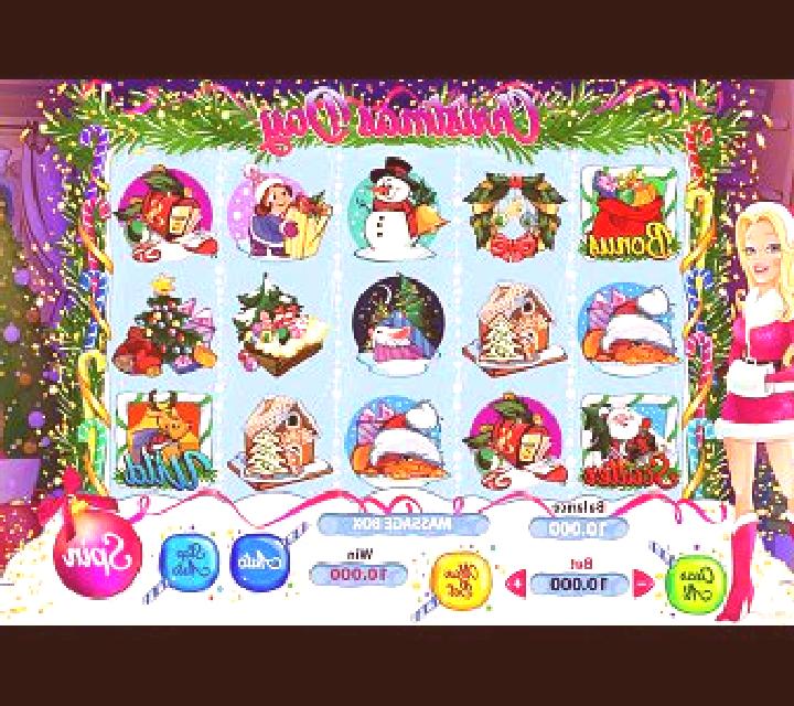 Space Christmas slot game