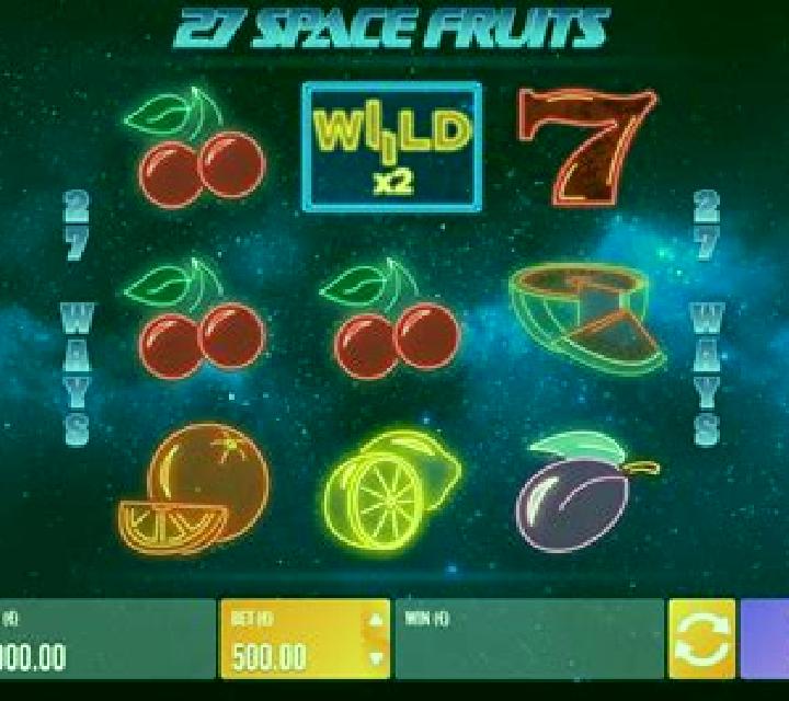 Space Fruits slot machine