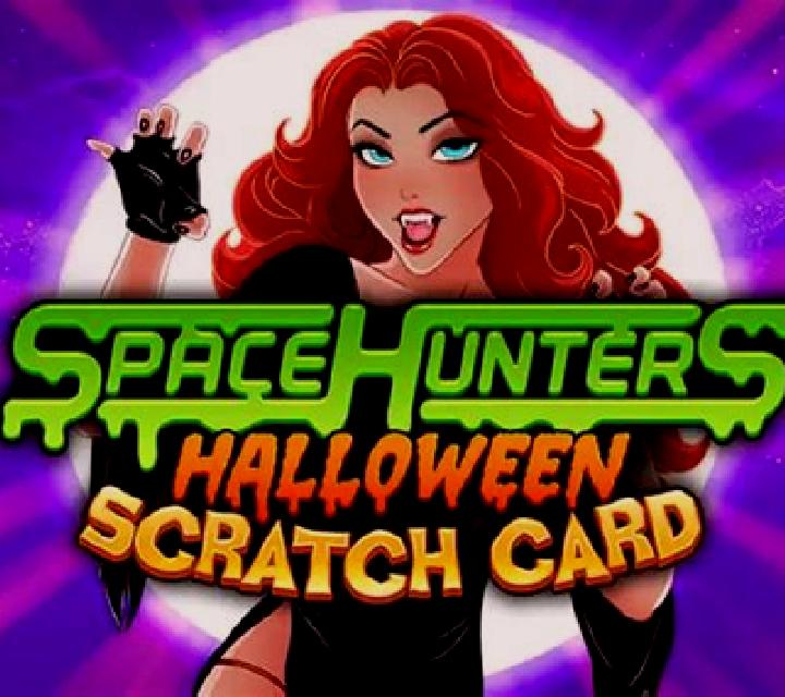 Space Hunters Halloween Scratch Card slot game