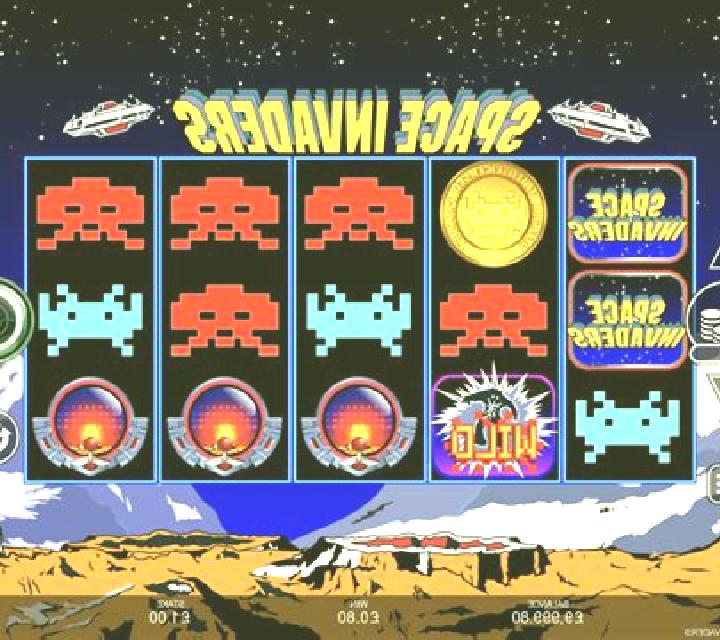 Space Invaders slot game