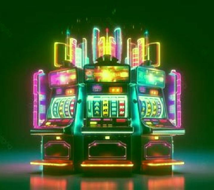 Space Neon slot machine