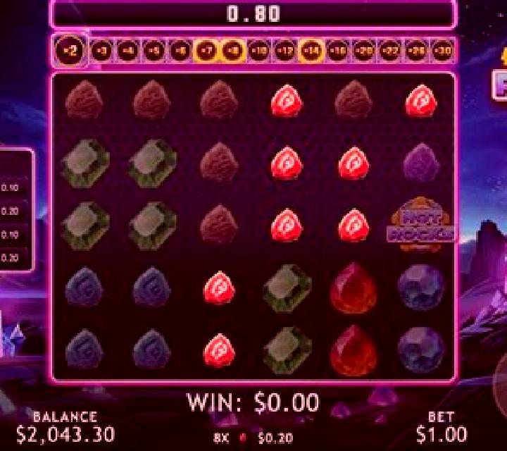 Space Rocks slot machine