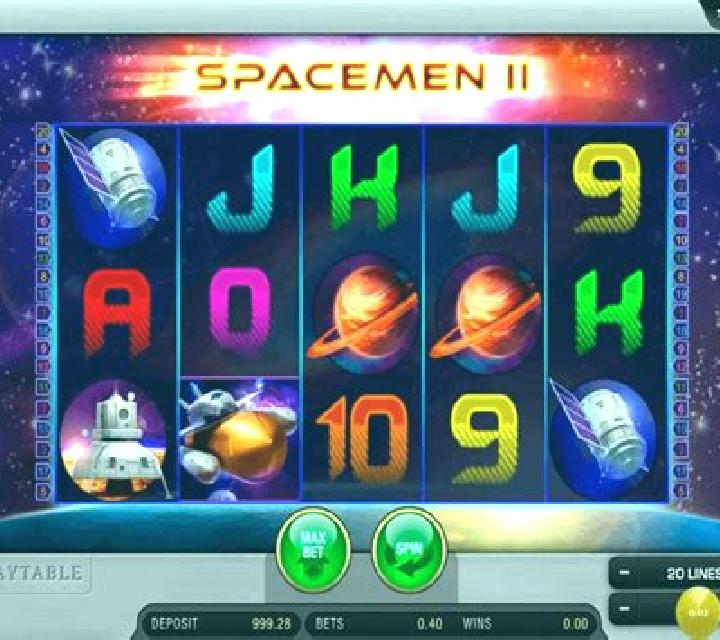 Spacemen II slot game