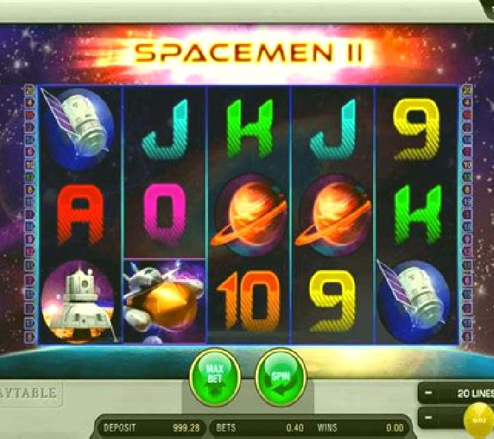 Spacemen II slot machine