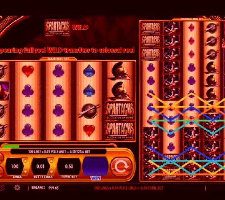 Spartacus Gladiator of Rome slot game