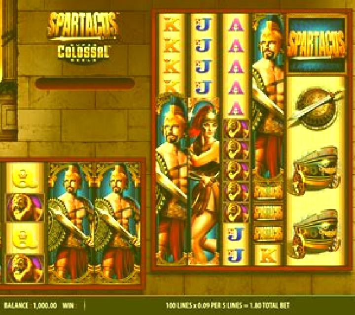 Spartacus Megaways slot game