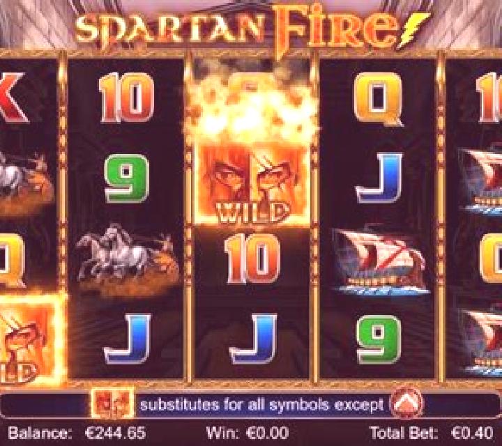 Spartan Fire slot game